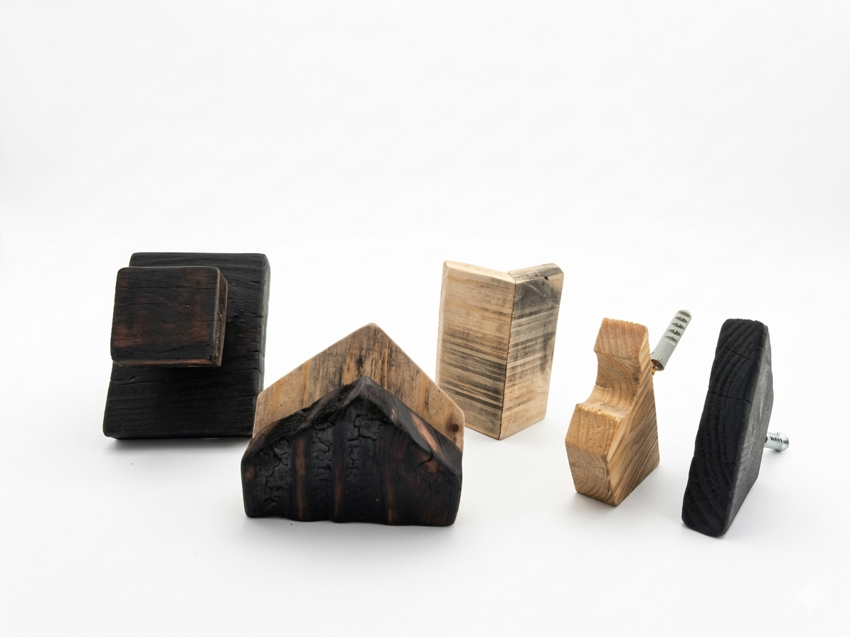 Móveis sob medida com alma de madeira.